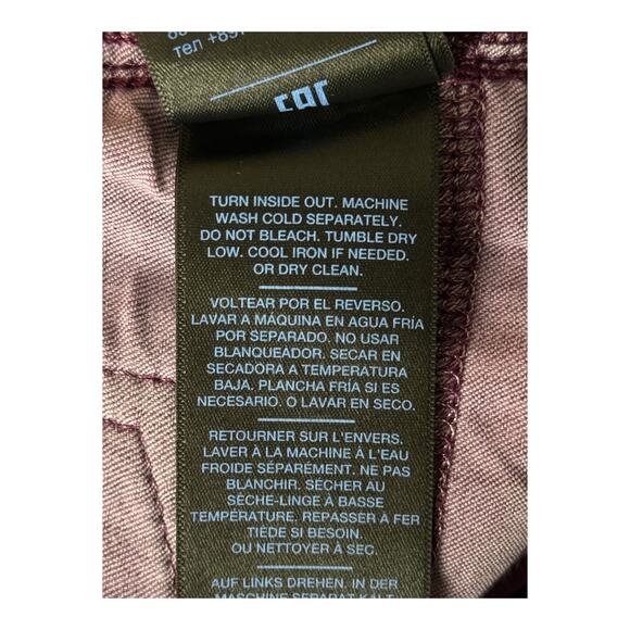 Jen7 Jeans straight leg denim purple size 22 - Picture 7 of 8